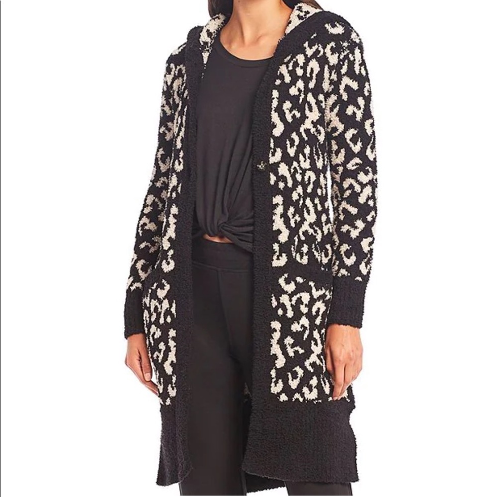 NWT UGG judith leopard print sherpa sweater